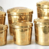 BRASS STORAGE CONTAINER 6 SIZES